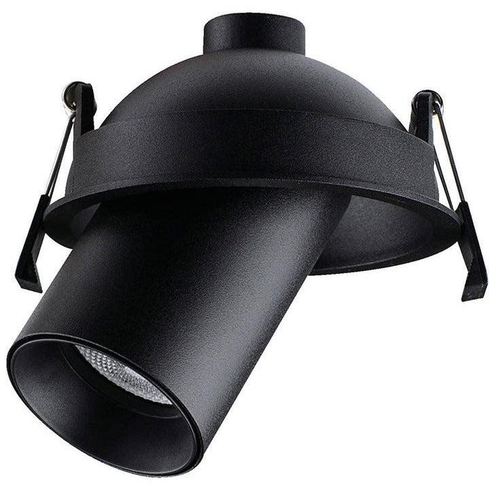 Lámpara Techo Empotrable Negro 1L Gu10 13W