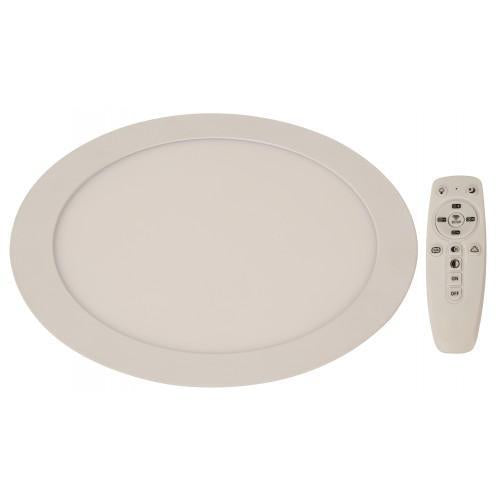 LAMP LED DE TECHO REDONDO BLANCO 18W 3000-6000K(ATENUABLE Y CAMBIA DE COLOR)