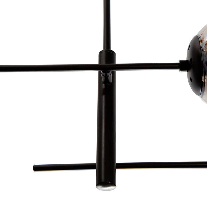 Lámpara Colgante Opulent Lights Negro E27 40w 3 Luces