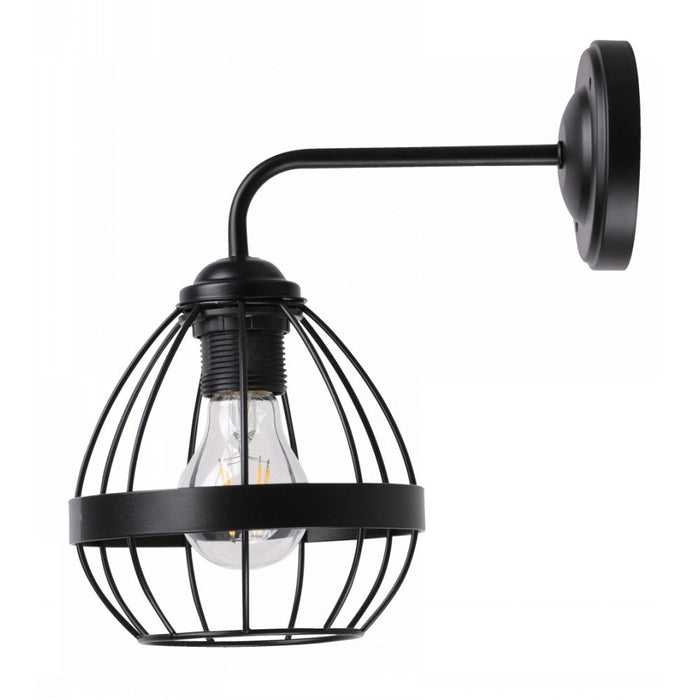 LAMP. PARED NEGRO 1L E27 60W