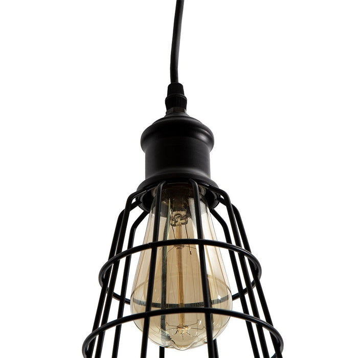 Lámpara de Techo modelo Designers Color Negro 60 W Vintage