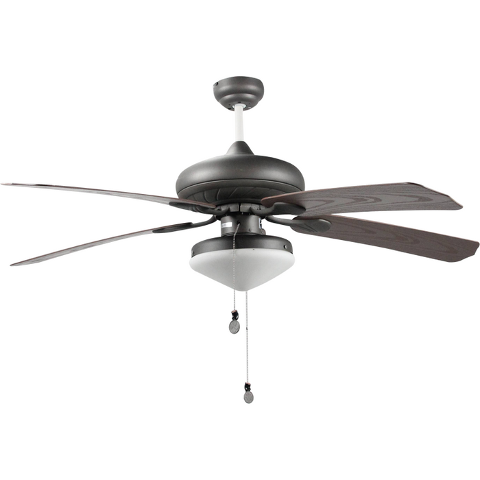 VENTILADOR EXTERIOR DE TECHO 52" GRIS 2L E27 60W