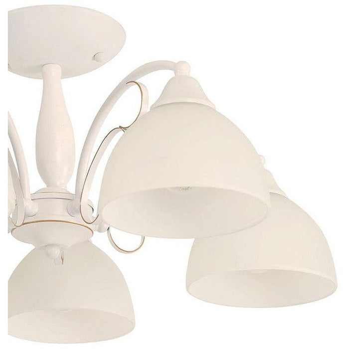 Lámpara Techo Blanco 5L E27 40W