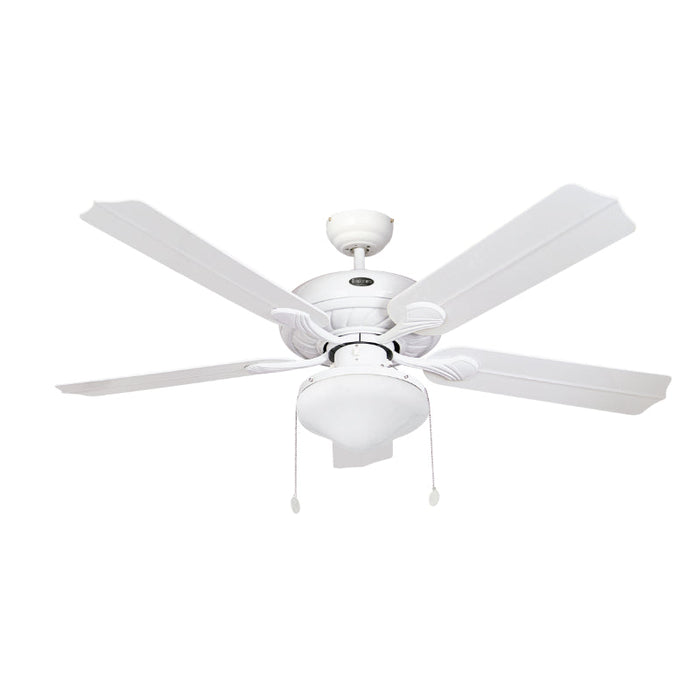 VENTILADOR EXTERIOR DE TECHO 52" BLANCO 2L E27 60W