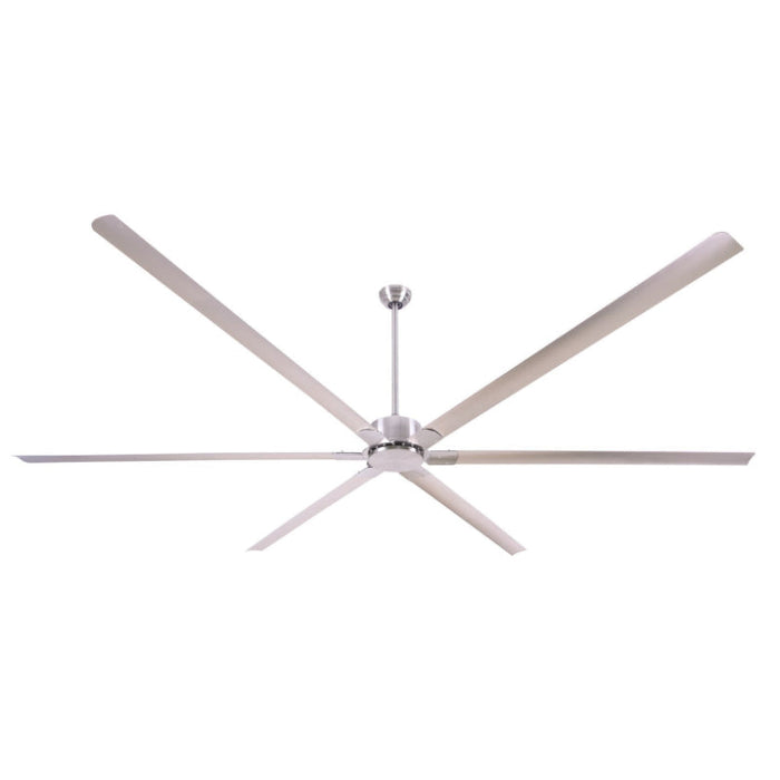 VENTILADOR DE TECHO 120" NÍQUEL SATINADO CON CONTROL REMOTO (DC MOTOR)
