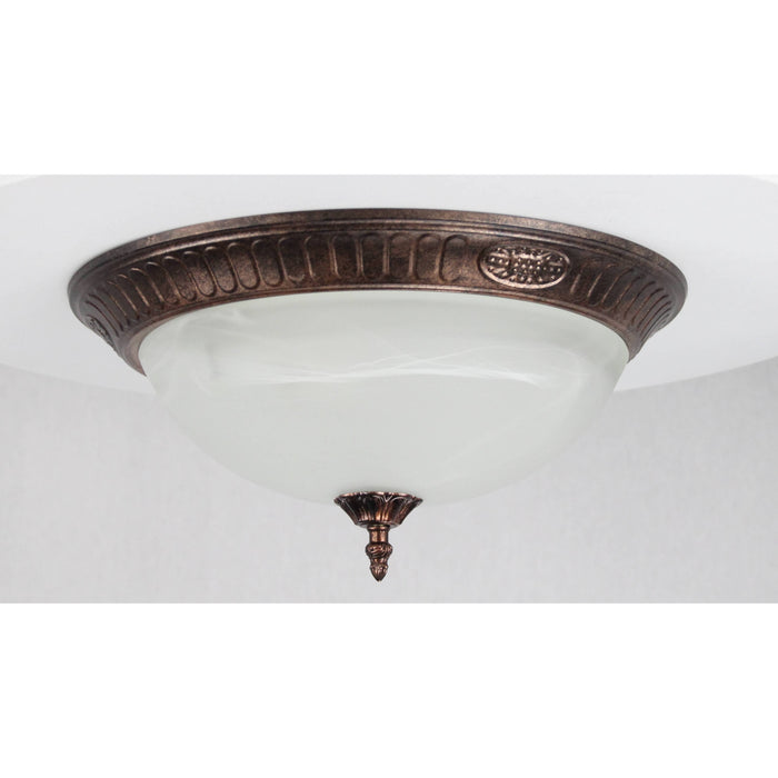 LAMP. TECHO BRONCE 3L E27 60W