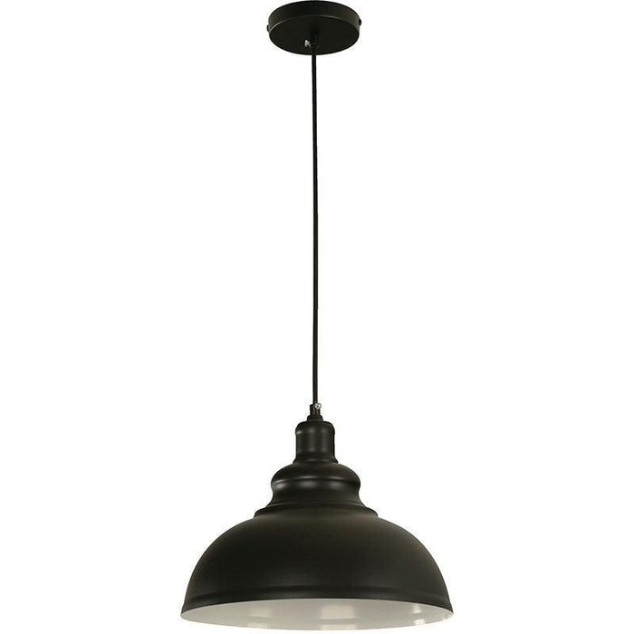 Lámpara Colgante Negro 1L E27 60W