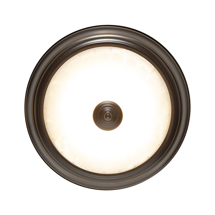 Plafón De Techo Led 17w Estilo Clásico, Bronce Antiguo