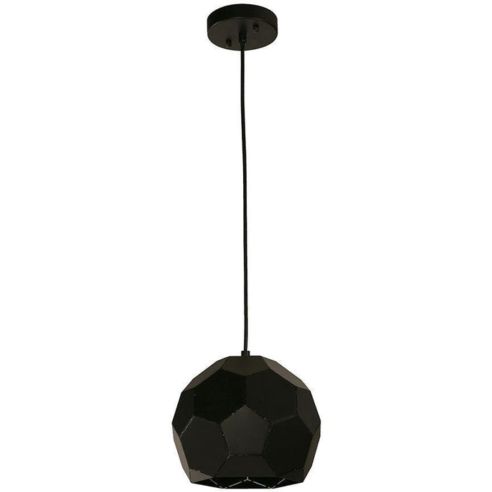 Lámpara Colgante Negro 1L E27 40W