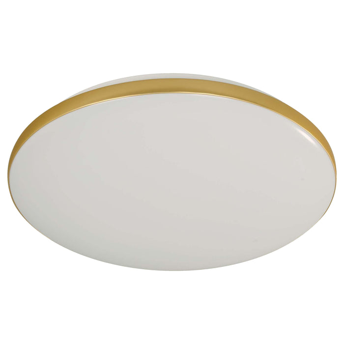 LAMP. LED TECHO BLANCO Y DORADO 24W 100-240V 4000K