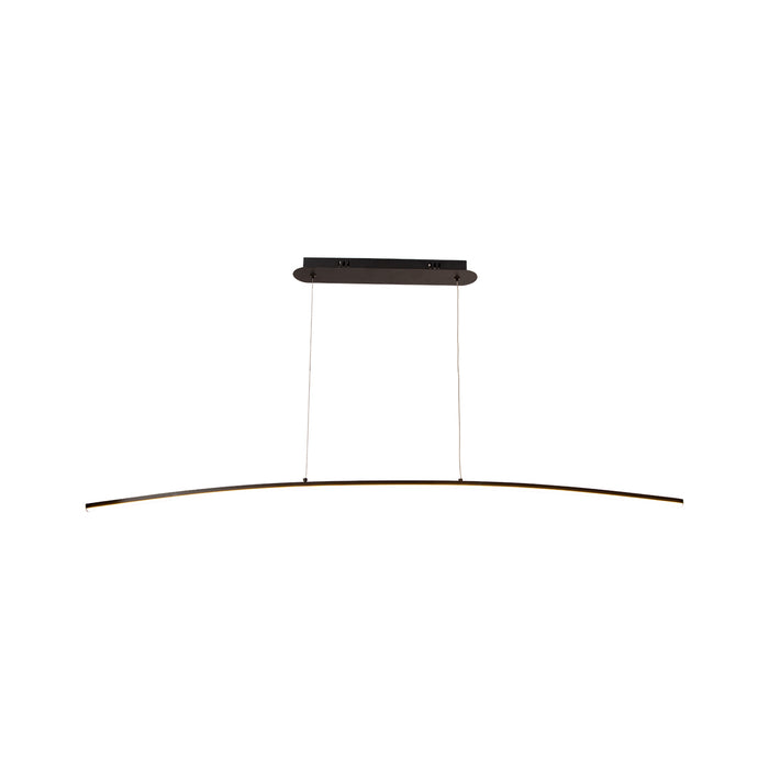 Lámpara colgante LED 4000K, acabado negro mate, 18W 1100 lm