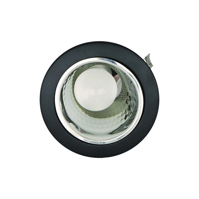 Kit 10 Bases Empotrable 50W Negro para Focos PAR