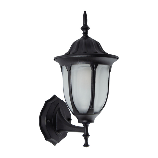 Farol Pared Moderno Negro 1 Luz E27 60w