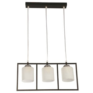 Lámpara Colgante Designers Color Chocolate 60 W de 3 Luces