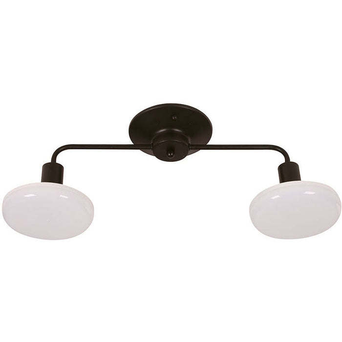 LAMP. TECHO NEGRO 2L E27 60W I/B LED UFO
