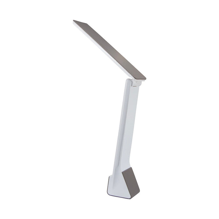 Lámpara De Escritorio Gris 6w Led Integrado 1 Luz