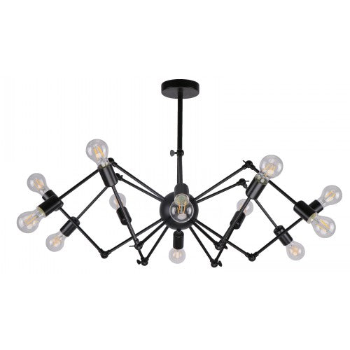LAMP. TECHO NEGRO 12L E27 60W