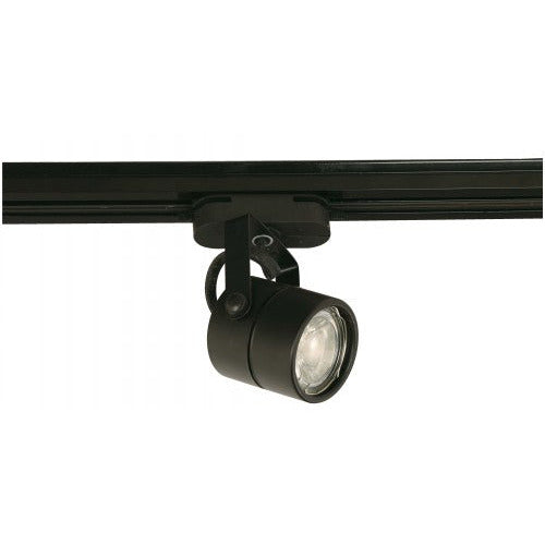 LAMP. TECHO RIEL NEGRO 1L GU10 10W