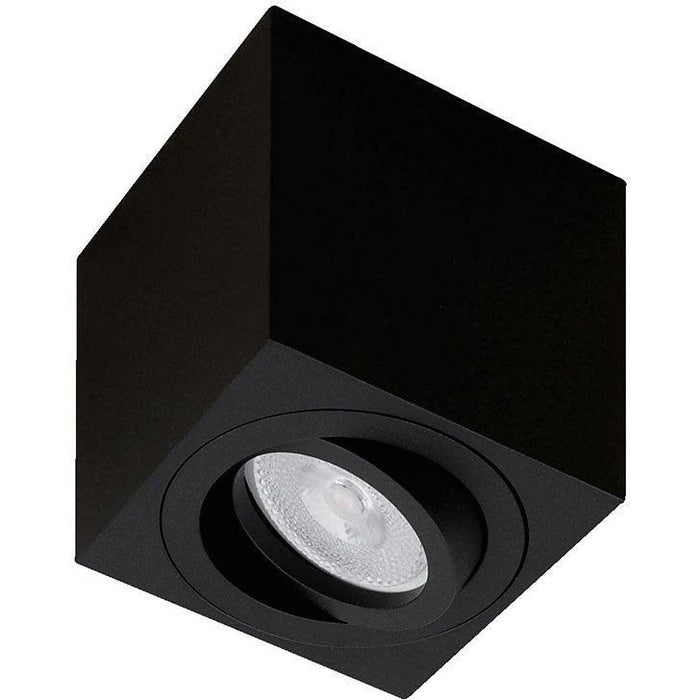 Lámpara Techo Negro 1L Gu10 13W