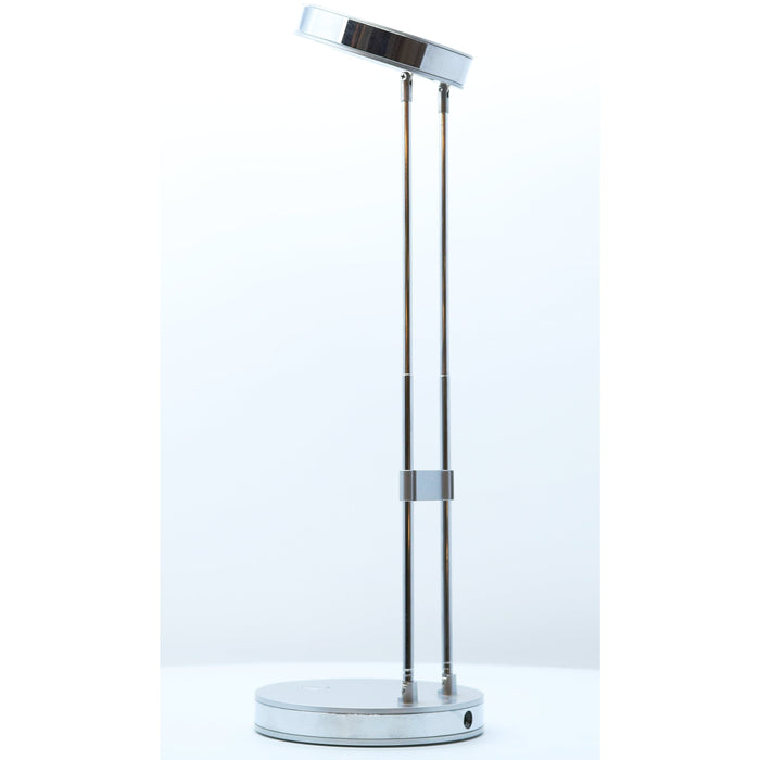 LAMP. LED ESCRITORIO CROMO Y PLATEADO 1L 5W 85-265V 6400K