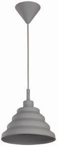 Lámpara Colgante Lumicentro Color Gris 60 W de 1 Luz