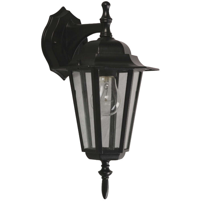 LAMP. EXT. PARED NEGRO 1L E27 100W