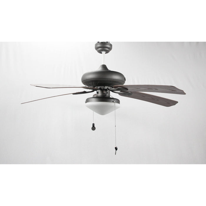 VENTILADOR EXTERIOR DE TECHO 52" GRIS 2L E27 60W