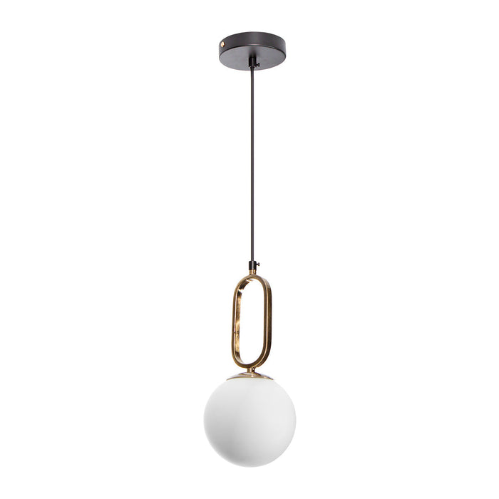 Lámpara Colgante Moderna Negro Socket E27 40w 1 Luz
