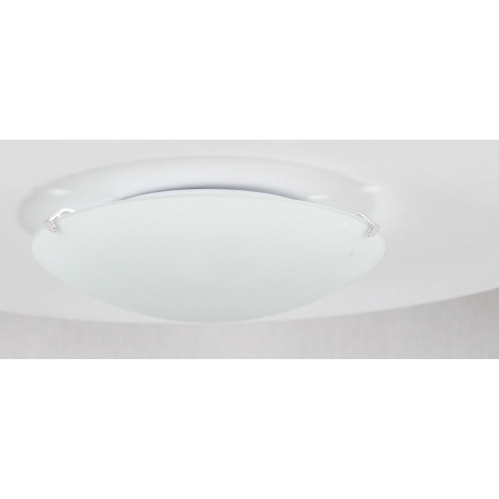 LAMP. TECHO CROMO 1L E27 60W (2 PIEZAS)