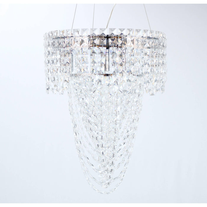 Lámpara Colgante Cromo 6L E14 40W