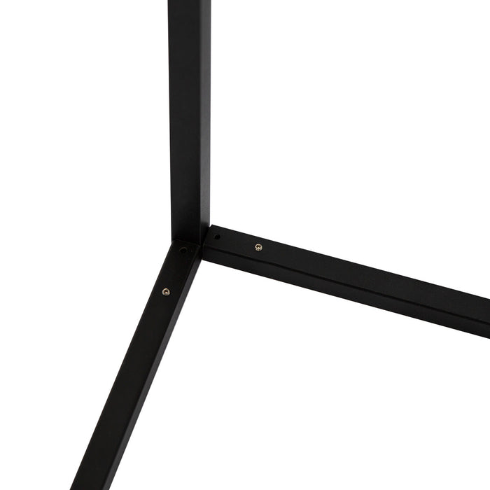 Lámpara de Piso LED Inteligente WiFi RGB Alexa Google Home Negro