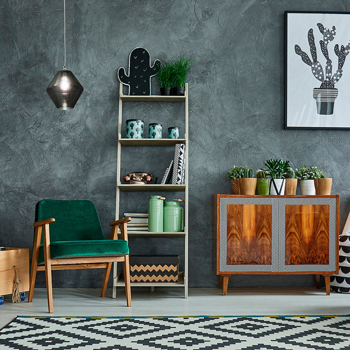 Lámpara Colgante Moderna Cromo y Ahumado 40 W de 1 Luz