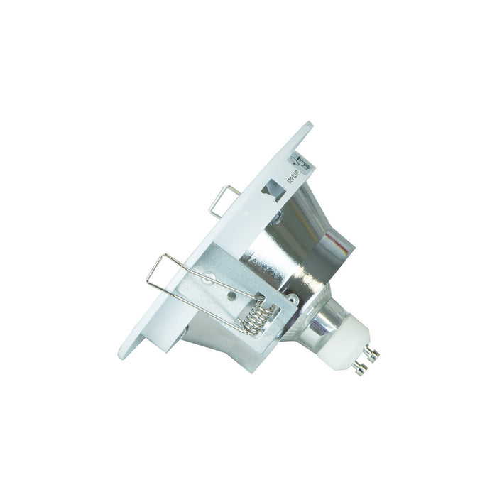 Kit 10 Bases Lámpara Empotrable 50W Blanco