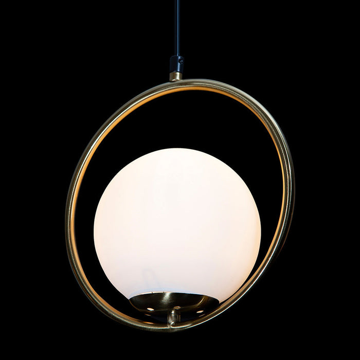 Lámpara Colgante Opulent Lights Negro Bronce E27 40w 1 Luz