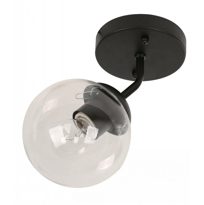 LAMP. PARED NEGRO 1L E27 60W