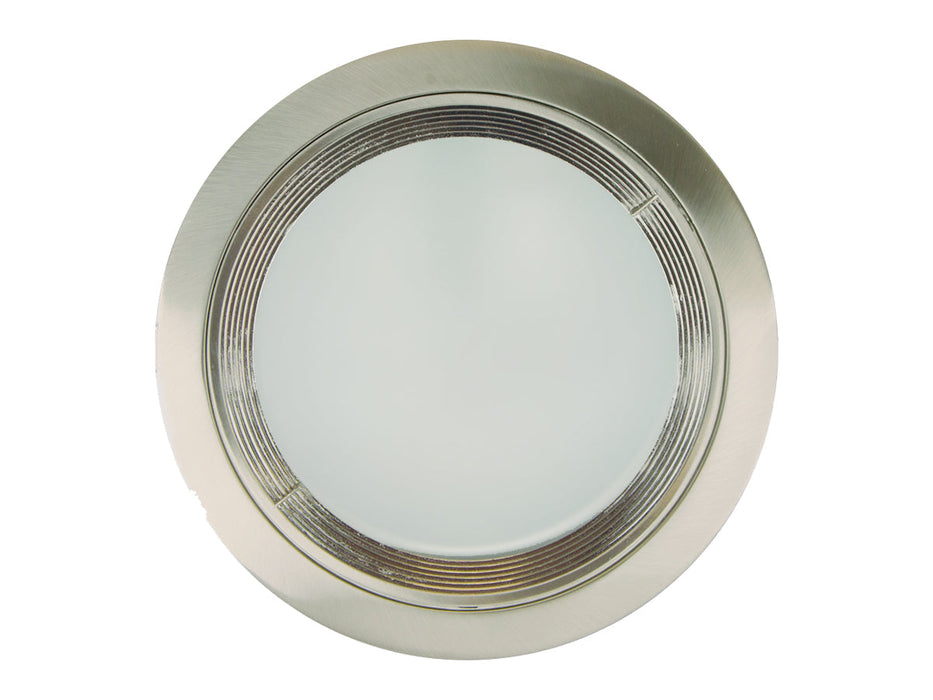 Lámpara Empotrable Color Níquel Satinado