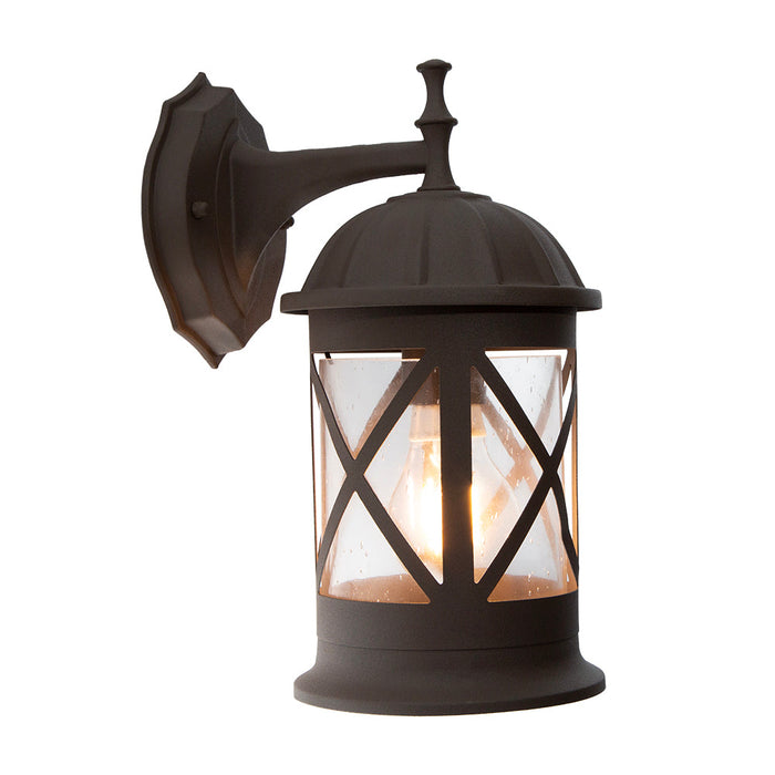 Aplique de Pared Ike Lite Exterior Clásico Chocolate 60W E27 1 Luz