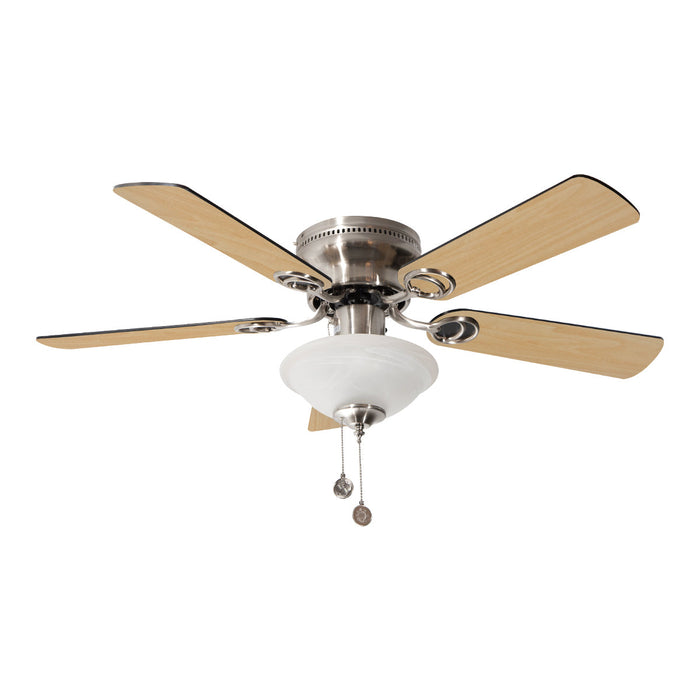 Ventilador de Techo 42" Artfan Níquel Satinado 2 Luces 40W E27