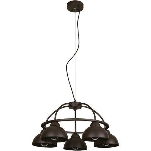 Lámpara Colgante Chocolate 5L E27 60W