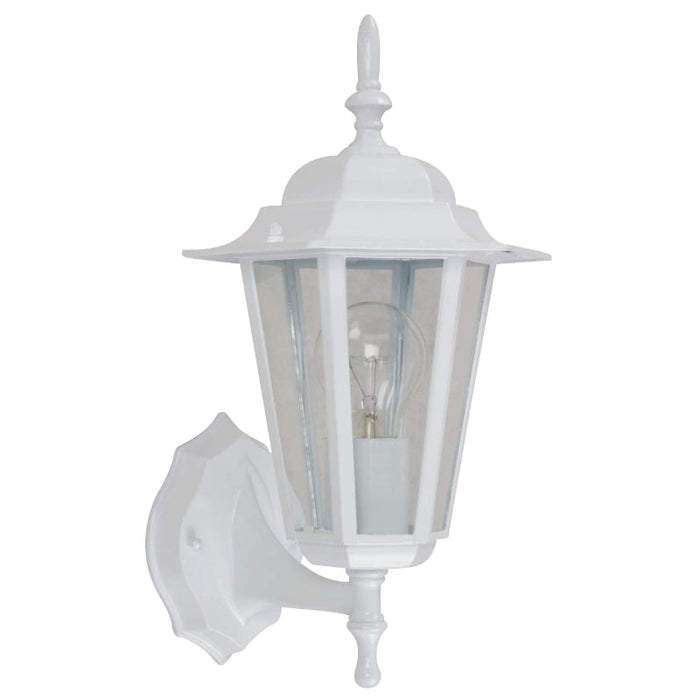 LAMP. EXT. PARED BLANCO 1L E27 100W