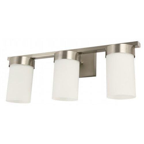 Lámpara Pared Níquel Satinado 3L E27 60W