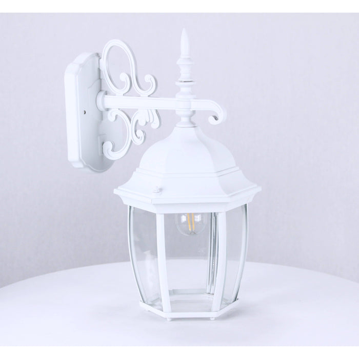 LAMP. EXT. PARED BLANCO 1L E27 100W