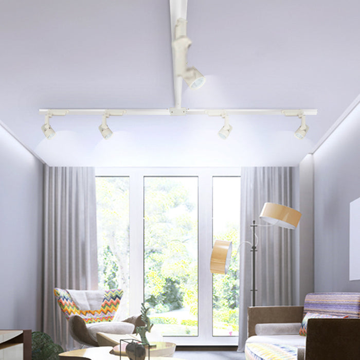 Lámpara de Riel Spotlight LED de 24 W Color Blanco 1 Luz