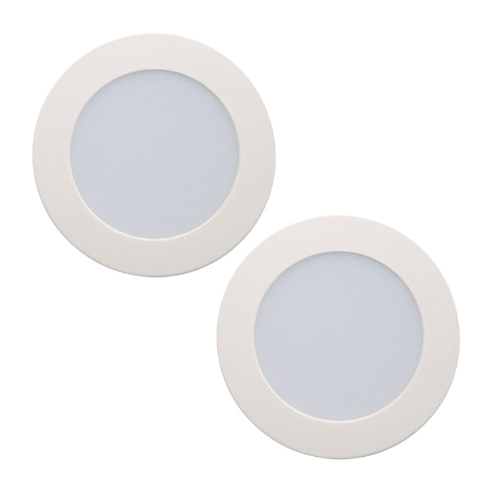 Kit 2 Spots Led 9w Panel Led Luces Casas Oficinas 6000K