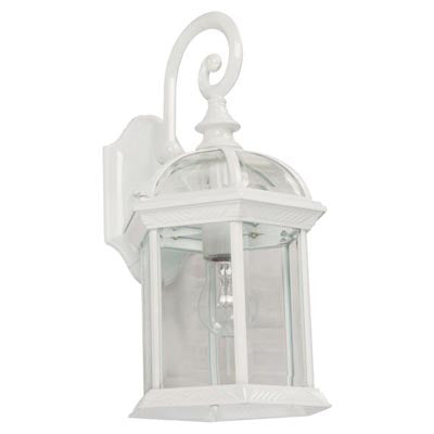 LAMP. EXT. PARED BLANCO 1L E27 100W