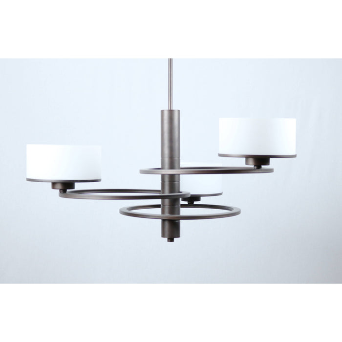 Lámpara Colgante Bronce 3L E27 60W