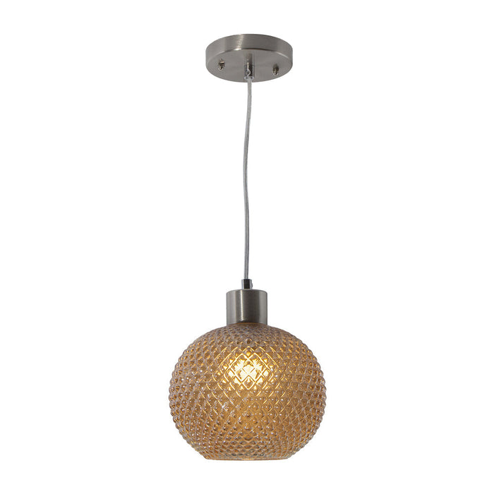 Lámpara de Techo Ike Lite Moderna Ambar 40W E27 1 Luz