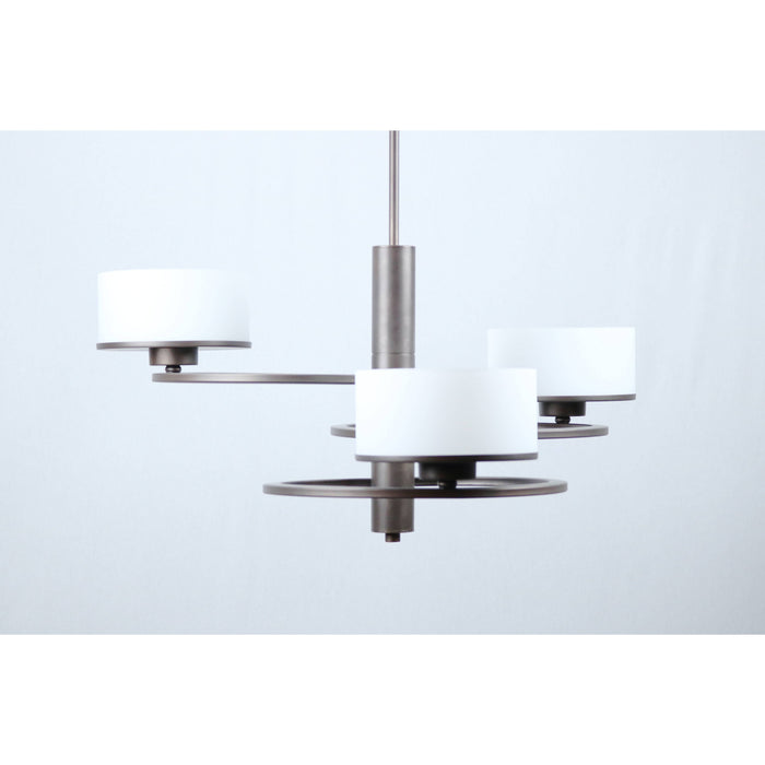 Lámpara Colgante Bronce 3L E27 60W