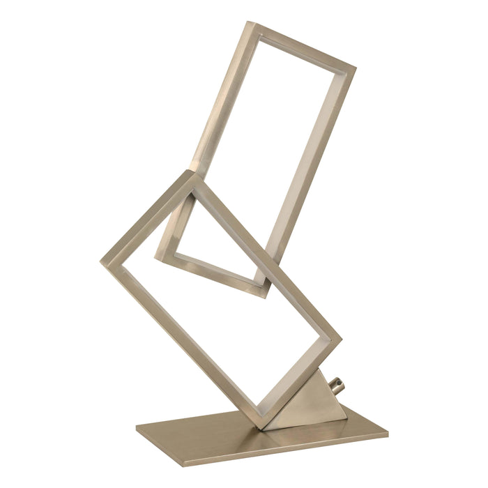 LAMP. LED MESA SATIN NIQUEL 12W 100-240V 3000K