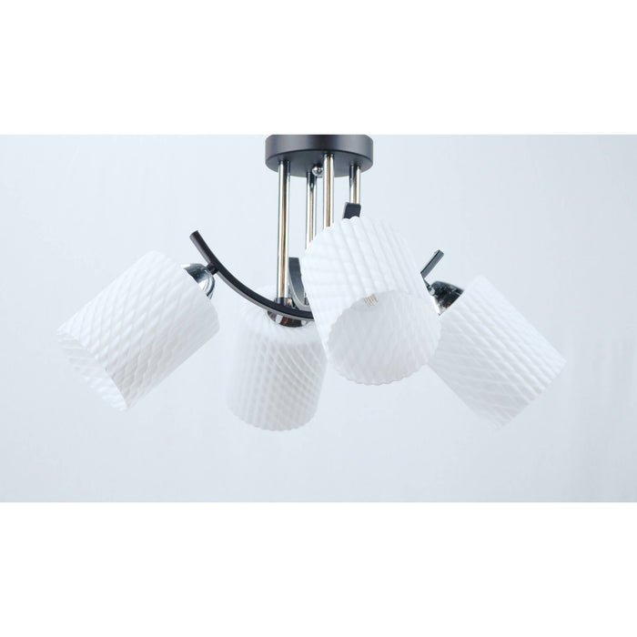 Lámpara Techo Chocolate 4L E27 60W